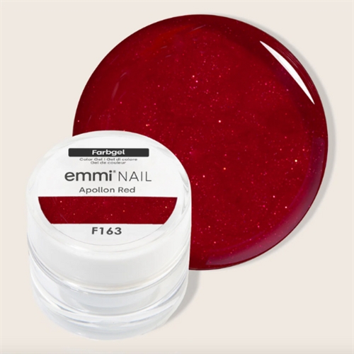 Color Gel Apollon Red - F163 *Vegan 